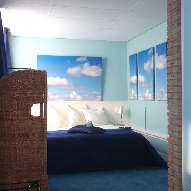 غرفة بسرير مزدوج بجاكوزي، Hotel Hoogland 2/7