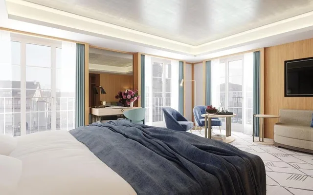 Panorama, Riverside, Corner، Storchen Hotel Zurich 1/1