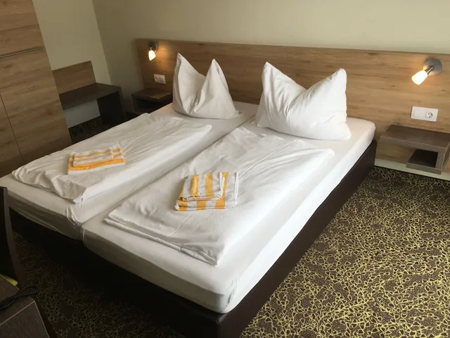 غرفة سوبيريور بسريرين منفصلين بإطلالة على الجبل بشرفة، Hotel Lindenhof 2/10