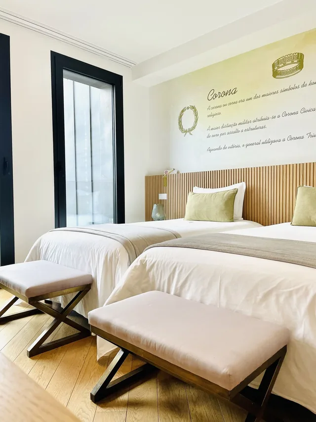غرفة سوبيريور بسريرين منفصلين، Castelo Hotel 1/5