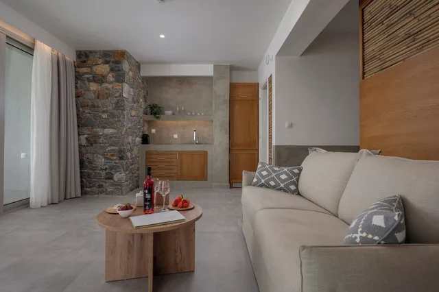 جناح سيغنتشر بسرير كوين بإطلالة على البحر مع أريكة بمسبح خاص، Villa D oro Luxury Villas & Suites 4/10