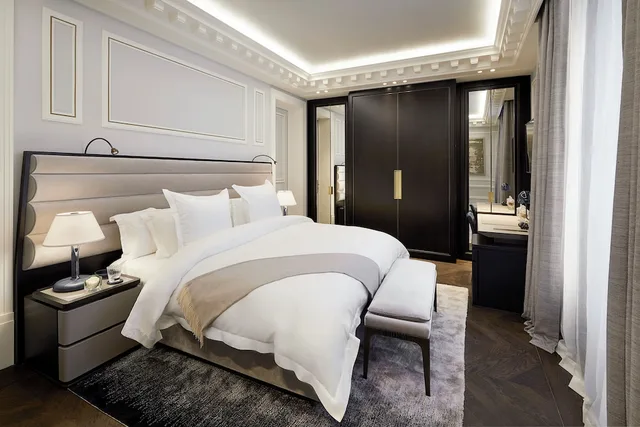 غرفة بريميير بسرير كينج، Hotel Particulier Villeroy 2/4