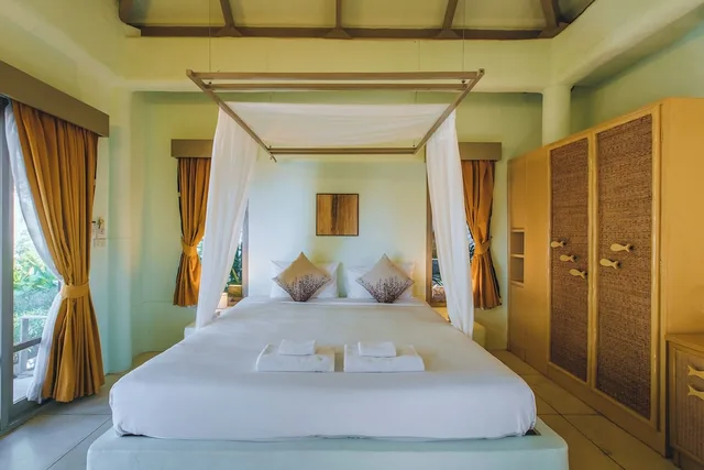 فيلا بسرير كينج بإطلالة على البحر، Punnpreeda Beach Resort 2/10