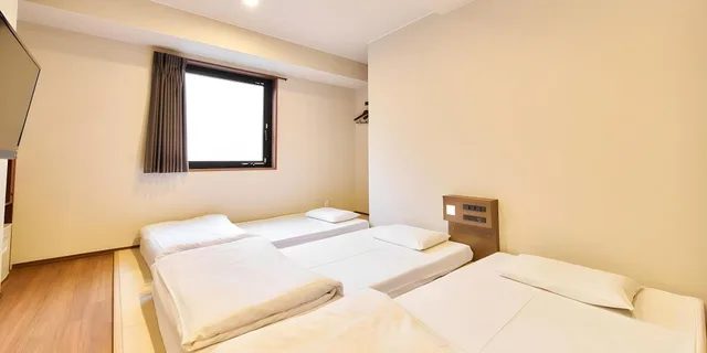 غرفة قياسية ثلاثية للمدخنين، Hotel Meldia Osaka Higobashi 1/1
