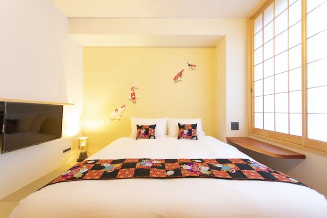 غرفة يابانية عصرية بسرير كوين، Hotel Kanazawa Zoushi 4/6
