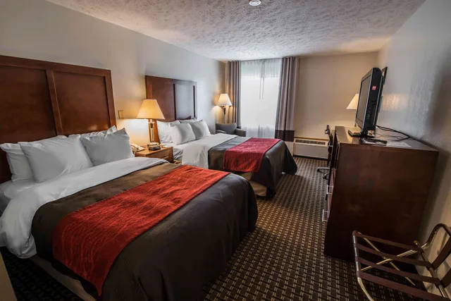 غرفة قياسية بسريرين مزدوجين، Comfort Inn Atkins 3/5