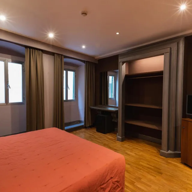 غرفة كلاسيكية بسرير مزدوج أو سريرين منفصلين، Hotel Unicorno 5/10