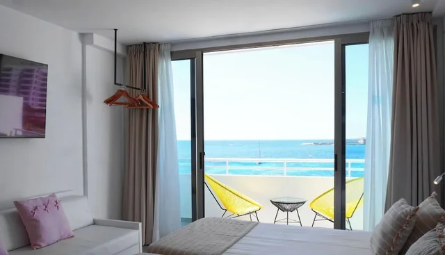 Studio, Twin Beds, Sea View, Sofa, Terrace, Apartamentos Typic Marina Playa - Adults Only 7/10