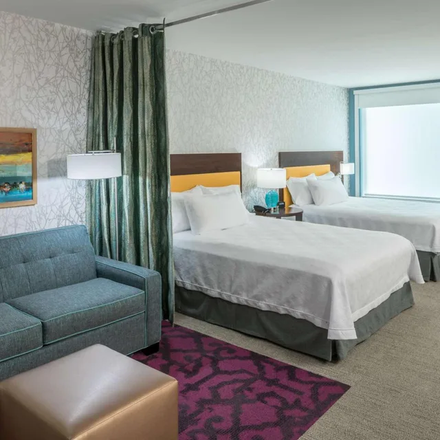 استوديو بسريرين كوين مع أريكة لذوي الإعاقة، Home2 Suites By Hilton Fort Worth Cultural District Tx 1/6