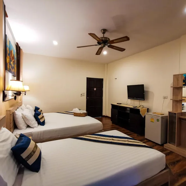 غرفة ديلوكس ثلاثية، Qg Resort 1/10