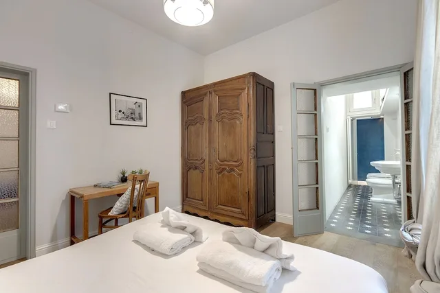 شقة بسريرين كوين بغرفتي نوم مع أريكة، Mamo Florence - Nori Apartment 4/10