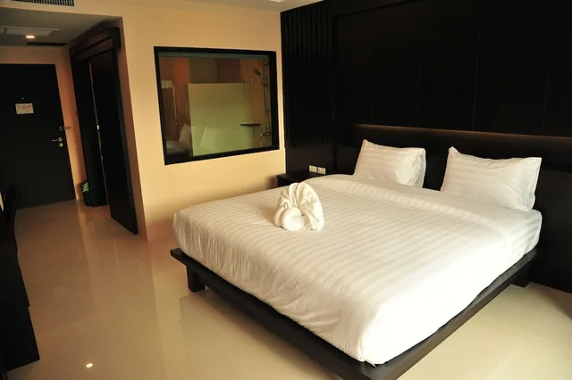 غرفة سوبيريور بسرير كينج، Sunmarina Hotel Cha Am 1/3
