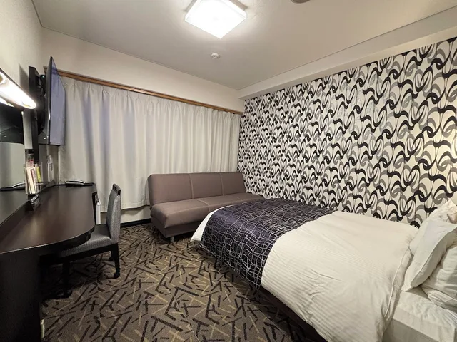 Superior, Double Bed, Sofa, Smoking, Apa Hotel Kitakami-Ekinishi 2/4