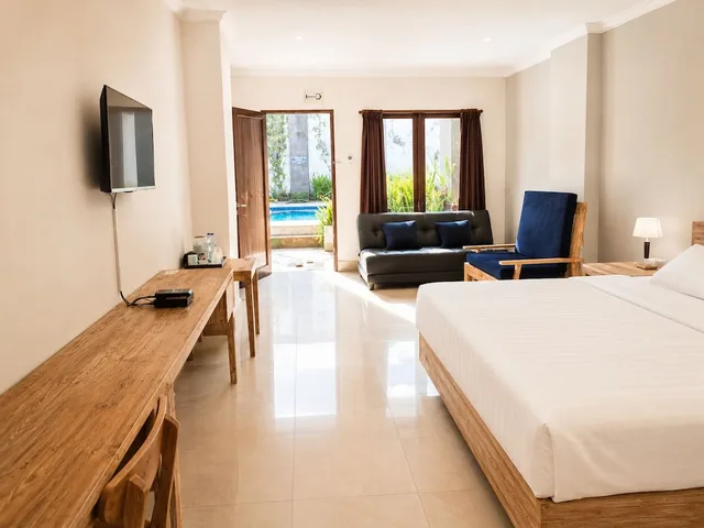 غرفة ديلوكس بسرير كينج، Radha Bali Hotel 5/10