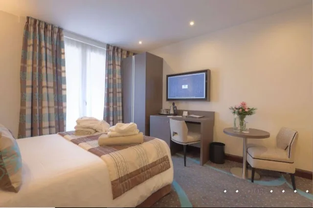 غرفة قياسية بسرير كوين، Hotel Francois Premier Cognac Centre 2/2