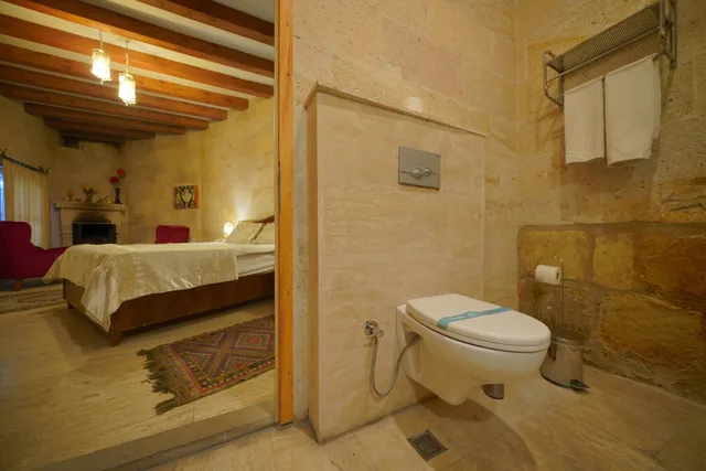 غرفة كومفورت بسرير كوين، Salkim Cave House 3/4