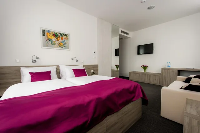 غرفة سوبيريور بسرير كوين مع أريكة، Meksiko Hotel 8/10