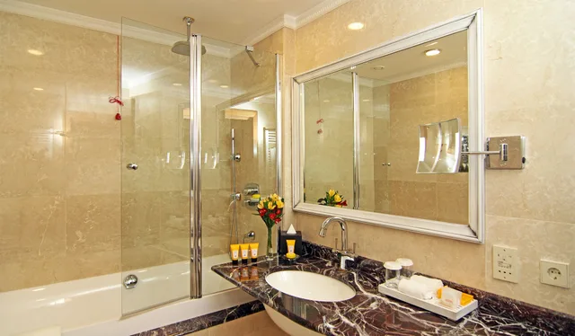 غرفة ديلوكس بسرير كينج، Orion Hotel Bishkek 3/3
