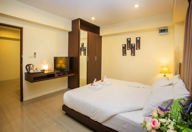 جناح ثلاثي بسرير مزدوج وسرير فردي، The Loft Resort Bangkok 3/4