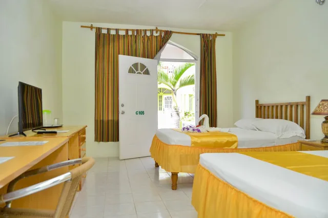 غرفة قياسية بسريرين مزدوجين بإطلالة على الحديقة، Fun Holiday Beach Resort 6/10