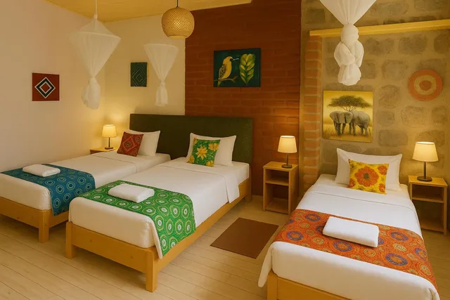 غرفة قياسية ثلاثية، Yambi Guesthouse 2/5