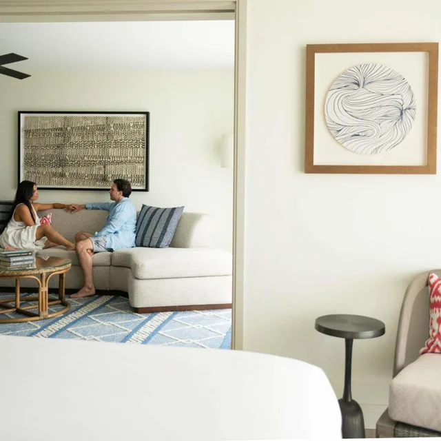 Fairmont, Suite, King Bed, with View, Sofa، Fairmont Kea Lani Maui 3/3