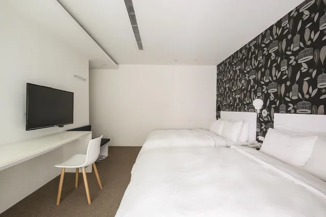 Family, 2 Double Beds, CityInn Hotel Plus Ximending Branch 6/8