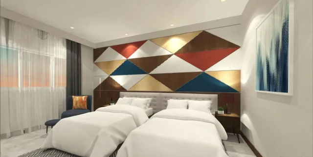 غرفة ديلوكس بسريرين منفصلين وسرير كينج، Summit Hotel Naga 1/2