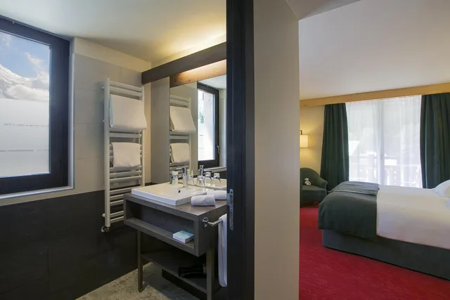 غرفة ديلوكس بسرير مزدوج، Excelsior Chamonix Hotel & Spa 5/5