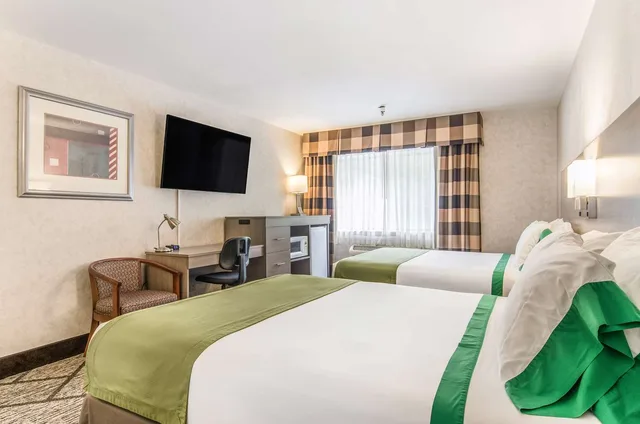غرفة ديلوكس بسريرين كوين، Guesthouse Poulsbo 3/4