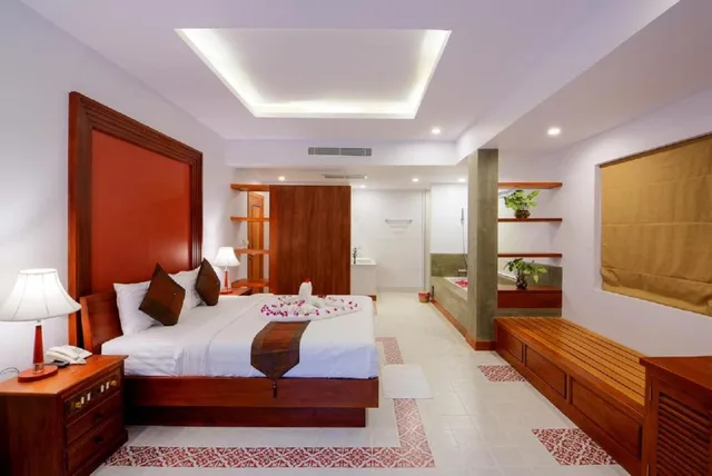 جناح بسرير كينج بإطلالة على النهر، Shadow Angkor Residence 2/7