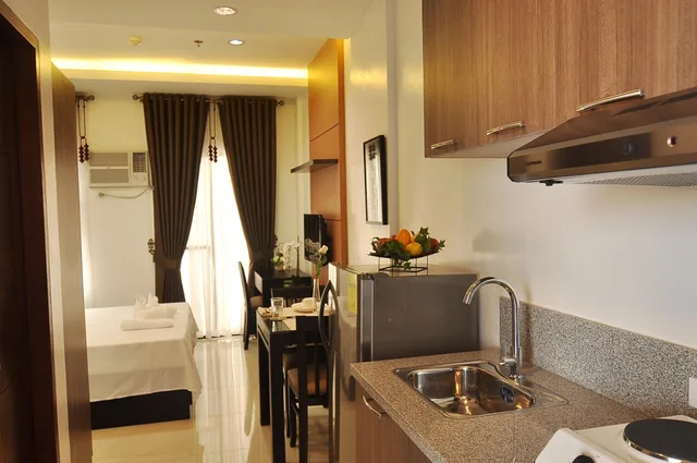 شقة استوديو بسرير كوين، Rishan Village Residences 3/3