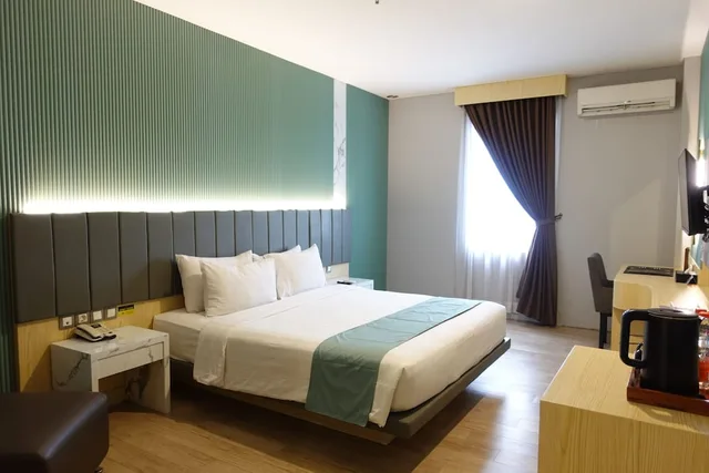 غرفة غراند ديلوكس بسرير مزدوج، Grand Kangen Hotel Urip Sumoharjo 5/10