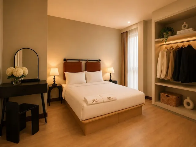شقة بسرير كينج وسرير كوين بغرفتي نوم، Blanco Apartment Hotel 7/8