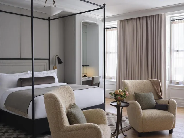 جناح فاخر بغرفة نوم واحدة، The Bellevue Hotel 3/4