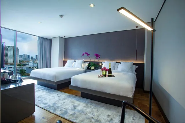 غرفة بسريرين كوين، Ramada Encore by Wyndham Makati 1/1