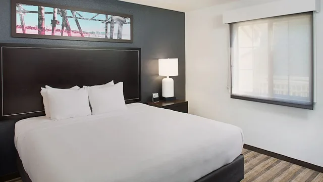 غرفة بسرير كوين بغرفة نوم واحدة بحوض استحمام لذوي الإعاقة، HYATT house Dallas/Las Colinas 2/3