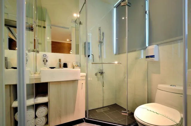 غرفة قياسية بسرير مزدوج، Merryday Hotel Banqiao Branch 7/7