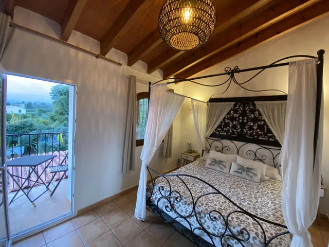 غرفة كومفورت بسرير كوين بشرفة، Altea Paradise B&B - Adults Only 3/7