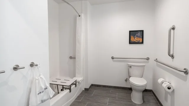 غرفة قياسية بسرير كينج لذوي الإعاقة، Hampton Inn Riverside Downtown Ca 4/4
