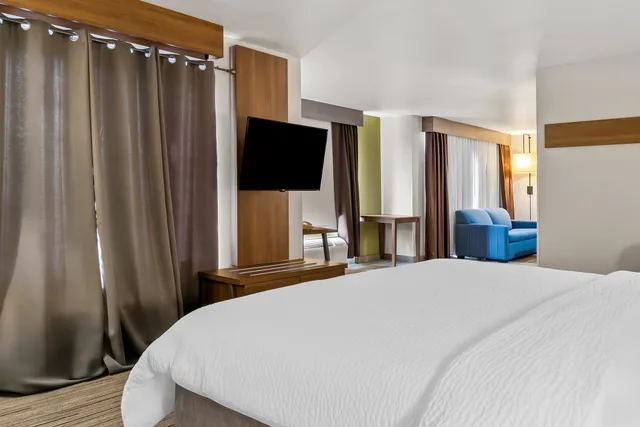 Suite, King Bed, Sofa, Holiday Inn Express Hotel And Suites Marion 2/8