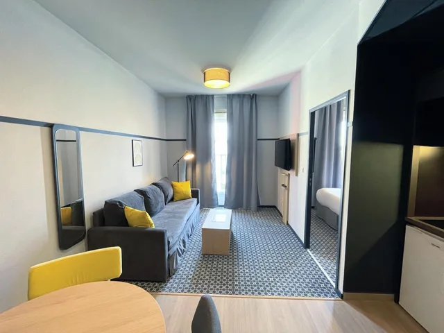 شقة بسرير مزدوج بغرفة نوم واحدة، Odalys City Bioparc Lyon Est 7/10