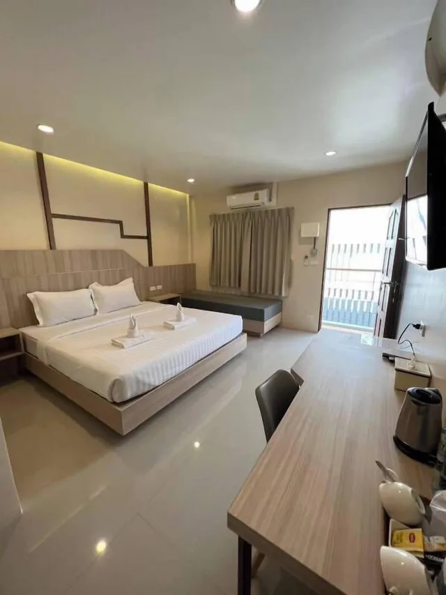 غرفة ديلوكس بسرير كينج، The Way Patong Hotel 10/10