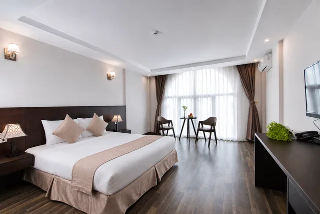 غرفة ديلوكس بسرير مزدوج بإطلالة على المدينة، Lacasa Sapa Hotel (Ex. Hoang Ha Sapa Hotel) 7/10