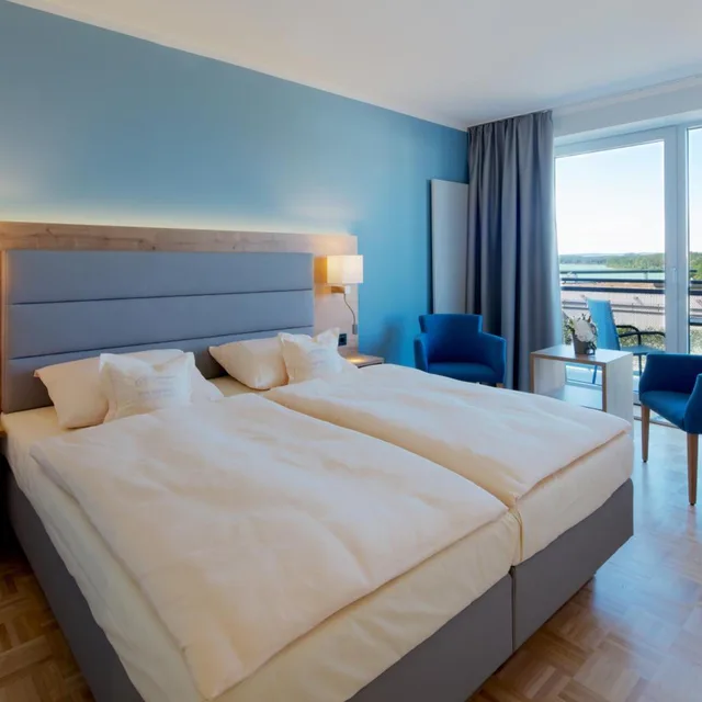 Room, Double Bed, Lake Side، Bio Seehotel Zeulenroda 3/8