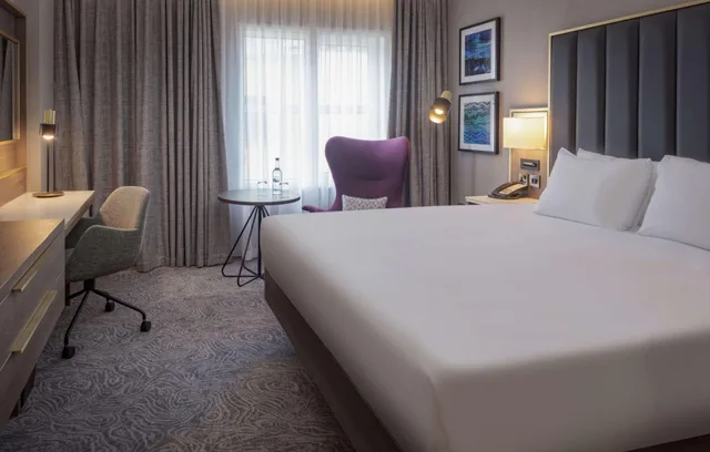 غرفة تنفيذية بسرير كينج مع دخول الصالة، DoubleTree by Hilton London Angel Kings Cross 1/6