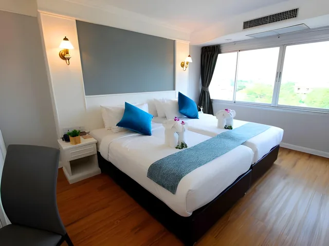 جناح عائلي بسرير كينج بإطلالة على المدينة، Coco Beach Hotel Jomtien Pattaya 2/3