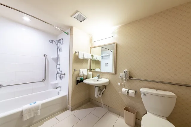 غرفة قياسية بسريرين كوين لذوي الإعاقة، Holiday Inn Express Suites Riverport 5/5