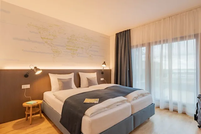 غرفة بسرير مزدوج، JUFA Hotel Hamburg HafenCity 3/9