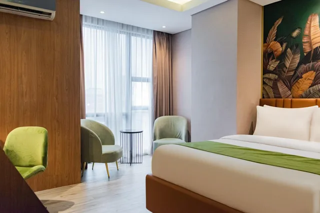 غرفة بريميوم بسرير كوين، Ironwood Hotel 3/3